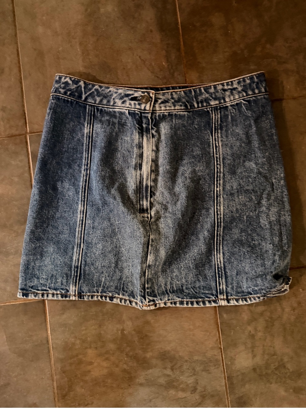 American Eagle Highest Rise Mini Denim Skirt